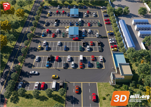 Parking lot Skp Files
